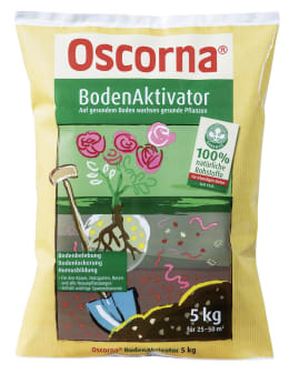 Produktbild: Oscorna® Bodenaktivator NPK 3+2+0.5 zur Bodenverbesserung 5 kg Sack Pulver