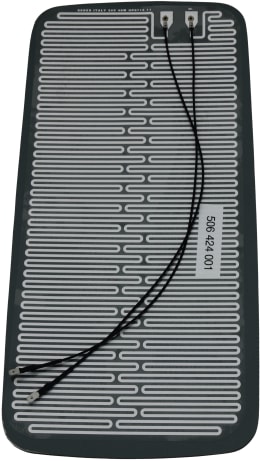Produktbild: Spiegelglas EG 424, 200 x 390 mm, beheizt, 24 V, für Außenspiegel SK 424