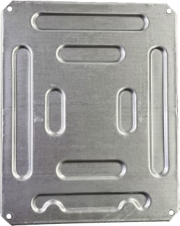 Produktbild: mefro Bodenplatte für Schubkarren 85 und 90 l Metall- und Kunststoff-Ausführungen