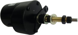 Produktbild: Scheibenwischermotor 12 V Wischwinkel 65 °, leichte Bauart, Ø Welle 6 mm x M 10 AG für Fritzmeier