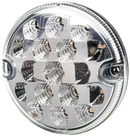 Produktbild: Hella® LED-Blink-Positionsleuchte vorn links/rechts, Ø 94,5 mm, 10 – 30 V DC, E9 6654, ECE