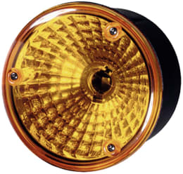 Produktbild: Hella® Blinkleuchte rund, hinten links/rechts, Ø 122,5 mm, Befestigung Anbau, Einbau, 2 St. Schraube M 6