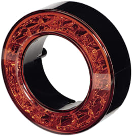Produktbild: Hella® LED-Schlussleuchte links/rechts 12 V, 67 x 112,3 mm, rot, Schluss-, Bremslicht