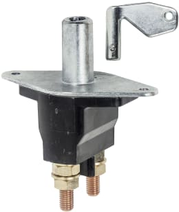 Produktbild: Herth + Buss Batterietrennschalter 24 V/300 A, Einbaumaß Ø 22 mm, Schlüssel Metall, abnehmbar