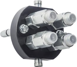 Produktbild: Faster® Stecker MST5 2P, 4-fach M 18 x 1,5 AG, DN 10, für Multikupplung, Loshälfte