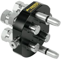 Produktbild: Faster® Stecker MST5 2P, 4-fach 1/2 IG BSP, DN 10, für Multikupplung, Loshälfte
