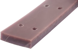 Produktbild: Dämpferschiene aus Kunststoff mit Befestigungslöchern, 120 x 30 mm Querschnitt