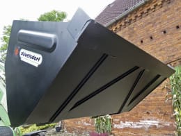 Produktbild: Düvelsdorf Frontladerschaufel Euro für schwere Ladegüter, Euro-Aufnahme, geschmiedete Haken