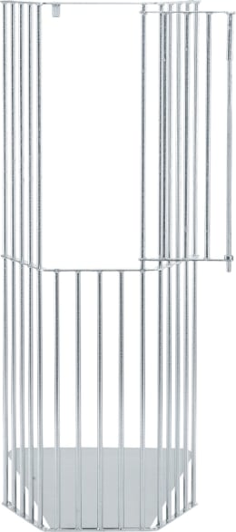 Produktbild: Growi® Heuraufe Pidero 80 x 200 x 40 cm, Fassungsvermögen 24 kg, Wandmontage, für Pferde, loses Heu