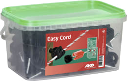 Produktbild: Ako Seilisolator Easy Cord für Seile bis 8 mm und Litzen, mit selbstschneidendem Gewinde, 70 St.
