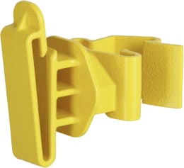 Produktbild: Ako Breitbandisolator T-Post, gelb, 441184