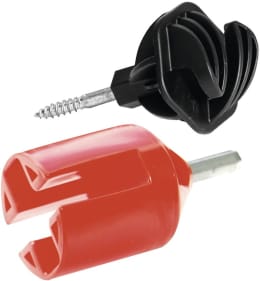 Produktbild: Ako Seilisolator Easy Cord für Seile bis 8 mm und Litzen, mit selbstschneidendem Gewinde, 70 St.