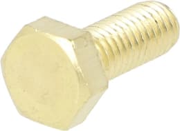 Produktbild: Posch® Sechskantschraube DIN 933 M 6 x 16, Messing, für Kreissäge