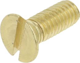 Produktbild: Posch® Senkkopfschraube M 6 x 16 DIN 963, Messing