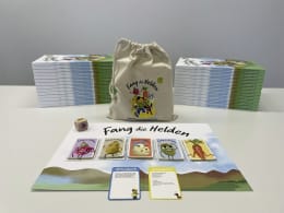 Produktbild: Spiel Fang die Helden für Grundschulkinder