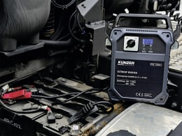 Produktbild: KUNZER Starthilfe Ultracap Booster Startstrom 12 V 700 A, 24 V 1.200 A, mit Ultrakondensatortechnik