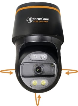 Produktbild: LUDA.FARM Zusatzkamera FarmCam Flex 360 8MP