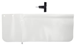 Produktbild: Eurosystems Schutztuch 69 cm, 73 cm, 78 cm mit Halterung für Scheibenmähwerk und Gestrüppmähwerk