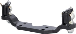 Produktbild: HANS SAUERMANN Zwangslenkung Kugel 50, beidseitig, schwarz, für Kugeleinsatz K80 HS7569-390-K, C90337908