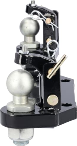 Produktbild: HANS SAUERMANN Zwangslenkung Kugel 50, beidseitig, schwarz, für Kugeleinsatz K80 HS7569-390-K, C90337908