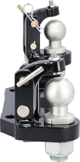 Produktbild: HANS SAUERMANN Zwangslenkung Kugel 50, beidseitig, schwarz, für Kugeleinsatz K80 HS7569-390-K, C90337908