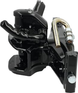 Produktbild: HANS SAUERMANN Zugmaul HS1700-1KUD-38-390 automatisch mit Adapterplatte, 390/25/32 mm, Ø Bolzen 38 mm