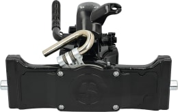 Produktbild: HANS SAUERMANN Zugmaul HS1700-1KUD-38-390 automatisch mit Adapterplatte, 390/25/32 mm, Ø Bolzen 38 mm