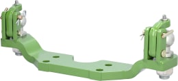 Produktbild: HANS SAUERMANN Zwangslenkung Kugel 50, beidseitig, grün, für Kugeleinsatz K80 HS7569-390-K, JTA20968