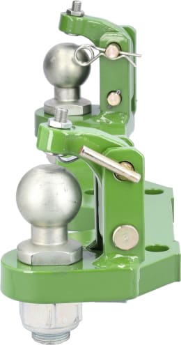 Produktbild: HANS SAUERMANN Zwangslenkung Kugel 50, beidseitig, grün, für Kugeleinsatz K80 HS7569-390-K, JTA20968