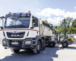 Produktbild: MECALAC Radlader MCL8, Hubkraft 2.517 daN