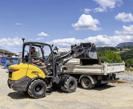 Produktbild: MECALAC Radlader MCL4, Hubkraft 2.025 daN