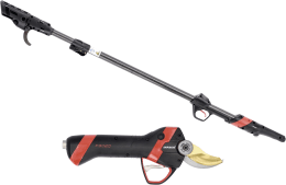 Produktbild: INFACO® Akku-Astschere Electrocoup F3020 Standard, mit Verlängerung 227 cm, Kabel für Äste bis 40 mm
