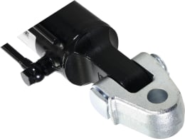 Produktbild: Hydraulischer Oberlenker Kat. 2 Länge 550 – 728 mm, mit Fanghaken und Gabelgelenk