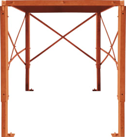 Produktbild: Fledbag® Gestell Funnel Rack für einfaches Lagern und Entleeren von Big Bags