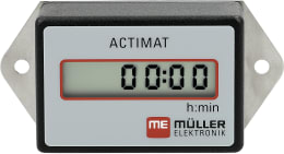 Produktbild: Betriebsstundenzähler Actimat, 104 x 52 x 27 mm, IP 65