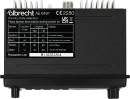 Produktbild: albrecht MIDLAND® CB-Funkgerät AE 6491 VOX