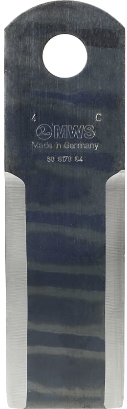 Produktbild: MWS Häckslermesser 173 x 50 x 3 mm glatt, für Strohhäcksler Biso Mähdrescher Claas, Deutz-Fahr, John Deere