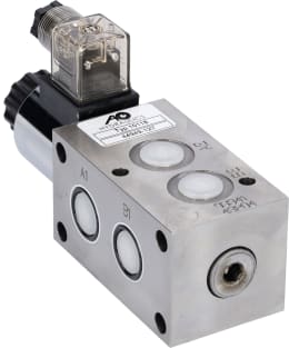 Produktbild: 6/2-Wegeventil TB 12 V, G 3/8 IG, 40 l/min