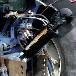 Produktbild: Hydraulischer Oberlenker Kat. 3 Länge 680 – 895 mm, mit Fanghaken und Gabelgelenk