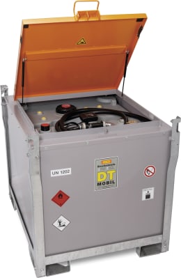 Produktbild: Cemo Tankanlage DT-Mobil Pro hybrid Basic 980 l, für Diesel, mobil, mit ADR-Zulassung, 230 V-Pumpe, 11670