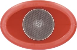 Produktbild: Birchmeier® Trichter Kunststoff rot 190 x 125 x 210 mm