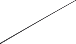 Produktbild: Birchmeier® Verlängerungsrohr 1.000 mm, steckbar, beidseitig für Handspritze, Akku-Rückenspritze, Rückenspritze