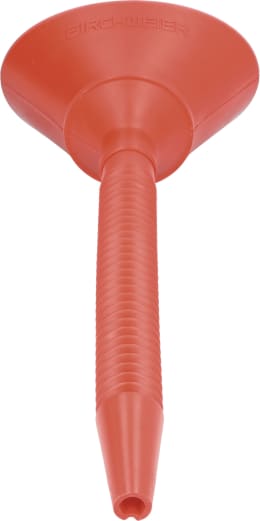 Produktbild: Birchmeier® Trichter Kunststoff rot 190 x 125 x 380 mm