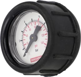 Produktbild: Birchmeier® Manometer für Rückenspritze Spray-Matic 5 S, Spray-Matic 10 S, Spray-Matic 20 S, Spray-Matic 20 SH