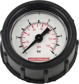 Produktbild: Birchmeier® Manometer für Rückenspritze Spray-Matic 5 S, Spray-Matic 10 S, Spray-Matic 20 S, Spray-Matic 20 SH