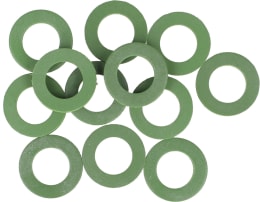 Produktbild: Birchmeier® Flachdichtung 7 x 12,2 x 3 mm Viton®, 12 St. für A 50 AC1, DR 5, Flox, Indu-Matic, Iris