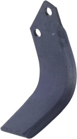 Produktbild: Industriehof® Fräsmesser links/rechts 174 x 60 x 6 mm, Bohrung 12,5 mm, gebogen, für Celli