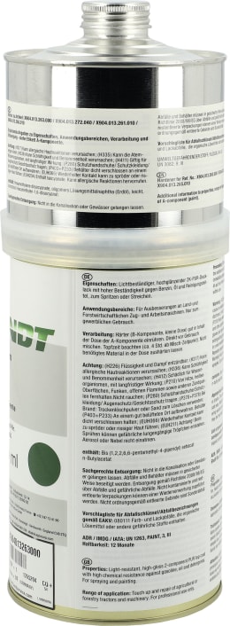 Produktbild: Fendt 2K-Fahrzeuglack Fendt grün neu, 800 ml, X904013263000