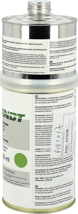 Produktbild: Fendt 2K-Fahrzeuglack Fendt Nature Green, 800 ml, X904013272040