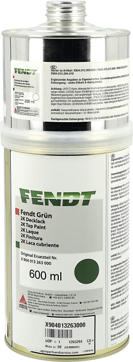Produktbild: Fendt 2K-Fahrzeuglack Fendt grün neu, 800 ml, X904013263000